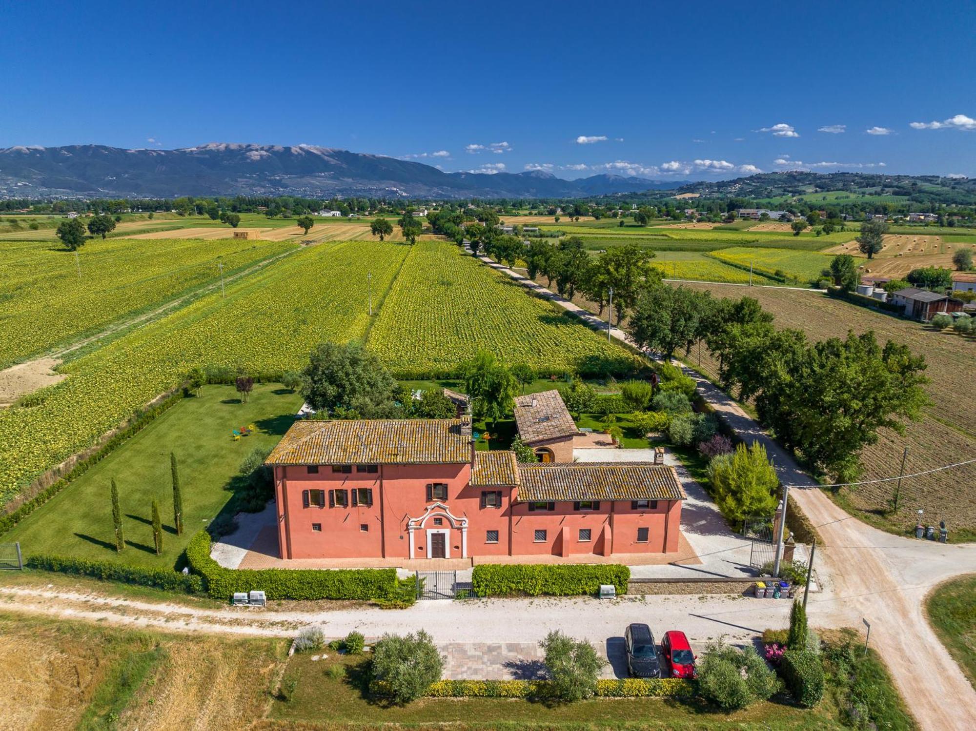 Casale Morotti Villa Bevagna Exteriör bild